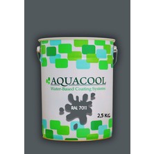 Aquacool Trend Akrilik Hobi Boya 2,5 kg Su Bazlı Hibrit Dönüşüm Boyası Ral 7011 Demir Grisi