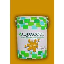 Aquacool Trend Akrilik Hobi Boya 2,5 kg Su Bazlı Hibrit Dönüşüm Boyası Ral 1005 Bal Sarısı