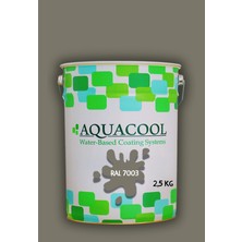 Aquacool Trend Akrilik Hobi Boya 2,5 kg Su Bazlı Hibrit Dönüşüm Boyası Ral 7003 Yosun Grisi