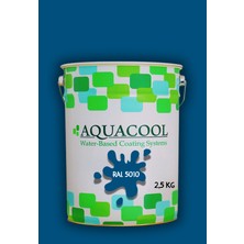 Aquacool Trend Akrilik Hobi Boya 2,5 kg Su Bazlı Hibrit Dönüşüm Boyası Ral 5010 Anzer Mavi