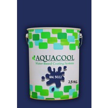 Aquacool Trend Akrilik Hobi Boya 2,5 kg Su Bazlı Hibrit Dönüşüm Boyası Ral 5022 Gece Mavisi
