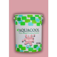 Aquacool Trend Akrilik Hobi Boya 2,5 kg Su Bazlı Hibrit Dönüşüm Boyası Ral 3015 Açık Pembe
