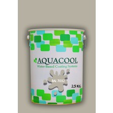 Aquacool Trend Akrilik Hobi Boya 2,5 kg Su Bazlı Hibrit Dönüşüm Boyası Ral 7032 Çakıl Gri