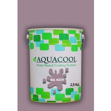 Aquacool Trend Akrilik Hobi Boya 2,5 kg Su Bazlı Hibrit Dönüşüm Boyası Ral 4009 Pastel Mor
