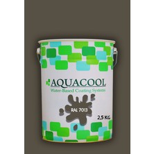 Aquacool Trend Akrilik Hobi Boya 2,5 kg Su Bazlı Hibrit Dönüşüm Boyası Ral 7013 Kahve Gri
