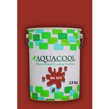 Aquacool Trend Akrilik Hobi Boya 2,5 kg Su Bazlı Hibrit Dönüşüm Boyası Ral 3013 Domates 
kırmızısı