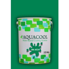 Aquacool Trend Akrilik Hobi Boya 2,5 kg Su Bazlı Hibrit Dönüşüm Boyası Ral 6024 Trafik Yeşili