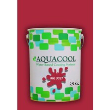 Aquacool Trend Akrilik Hobi Boya 2,5 kg Su Bazlı Hibrit Dönüşüm Boyası Ral 3027 Ahududu
kırmızısı