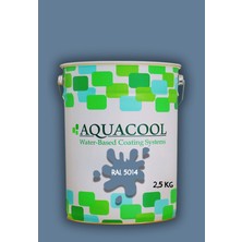 Aquacool Trend Akrilik Hobi Boya 2,5 kg Su Bazlı Hibrit Dönüşüm Boyası Ral 5014 Güvercin Mavisi