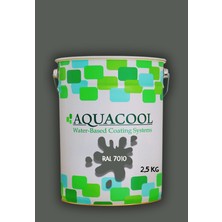 Aquacool Trend Akrilik Hobi Boya 2,5 kg Su Bazlı Hibrit Dönüşüm Boyası Ral 7010 Çadır Grisi