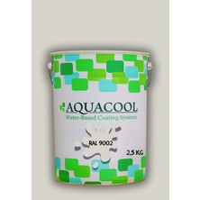 Aquacool Trend Akrilik Hobi Boya 2,5 kg Su Bazlı Hibrit Dönüşüm Boyası Ral 9002 Gri Beyaz