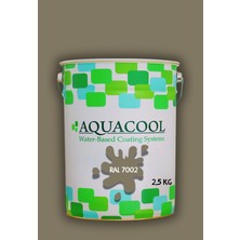 Aquacool Trend Akrilik Hobi Boya 2,5 kg Su Bazlı Hibrit Dönüşüm Boyası Ral 7002 Zeytin Grisi