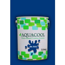 Aquacool Trend Akrilik Hobi Boya 2,5 kg Su Bazlı Hibrit Dönüşüm Boyası Ral 5002 Ultramarin Mavi