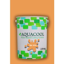 Aquacool Trend Akrilik Hobi Boya 2,5 kg Su Bazlı Hibrit Dönüşüm Boyası Ral 1034 Pastel Sarı