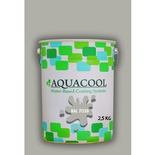Aquacool Trend Akrilik Hobi Boya 2,5 kg Su Bazlı Hibrit Dönüşüm Boyası Ral 7038 Açık Gri