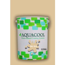 Aquacool Trend Akrilik Hobi Boya 2,5 kg Su Bazlı Hibrit Dönüşüm Boyası Ral 1014 Fildişi