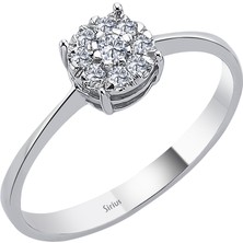 Sirius Pırlanta 0,80 Karat Tektaş Görünümlü Pırlanta Yüzük 0423R0215