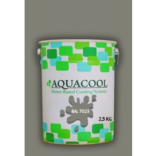 Aquacool Trend Akrilik Hobi Boya 2,5 kg Su Bazlı Hibrit Dönüşüm Boyası Ral 7023 Beton Grisi