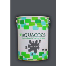 Aquacool Trend Akrilik Hobi Boya 2,5 kg Su Bazlı Hibrit Dönüşüm Boyası Ral 7015 Taş Grisi