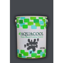 Aquacool Trend Akrilik Hobi Boya 2,5 kg Su Bazlı Hibrit Dönüşüm Boyası Ral 7024 Grafit Gri