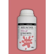 Aquacool Trend Akrilik Hobi Boya 1 kg Su Bazlı Hibrit Dönüşüm Boyası Ral 3014 Antik Pembe