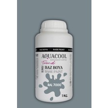 Aquacool Trend Akrilik Hobi Boya 1 kg Su Bazlı Hibrit Dönüşüm Boyası Ral 7000 Sincap Grisi
