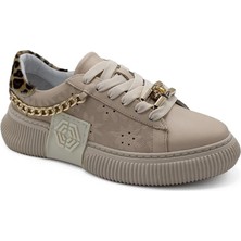 Kadın Sneaker Hakiki Deri Ayakkabı 107Y24K12300