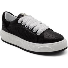 Kadın Sneaker Hakiki Deri Ayakkabı 107Y24K12302