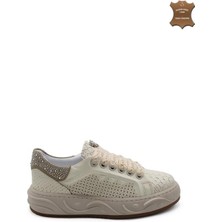 Kadın Sneaker Hakiki Deri Ayakkabı 107Y24K12302