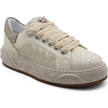 Kadın Sneaker Hakiki Deri Ayakkabı 107Y24K12302
