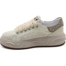 Kadın Sneaker Hakiki Deri Ayakkabı 107Y24K12302