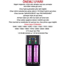 Greentech Akıllı Pil Şarj Cihazı Lityum Iyon + Ni Mh + Ni Cd Piller / GT-BC06