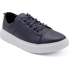 7AdımdaAşk Erkek Sneaker Hakiki Deri Ayakkabı 082Y24E40748