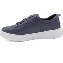 7AdımdaAşk Erkek Sneaker Hakiki Deri Ayakkabı 082Y24E40748