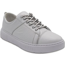 7AdımdaAşk Erkek Sneaker Hakiki Deri Ayakkabı 082Y24E40748