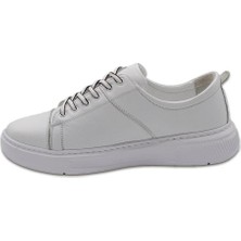 7AdımdaAşk Erkek Sneaker Hakiki Deri Ayakkabı 082Y24E40748