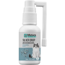 Mixtura Pharma Silver Drop Nano-Gümüş Dezenfektan Damla Sprey – Kedi ve Köpek Temizleme Spreyi