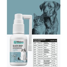 Mixtura Pharma Silver Drop Nano-Gümüş Dezenfektan Damla Sprey – Kedi ve Köpek Temizleme Spreyi