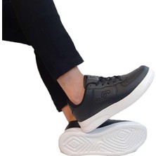 Jump 21516-22233 Siyah-Beyaz Memory Hafif Rahat Spor Ayakkabı