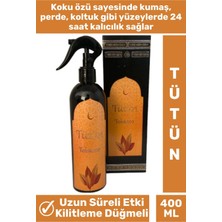 Özel Seri Kilitleme Düğmeli Uzun Süre Etkili Tobacco Koku Tütün Oda Kokusu 400 ml