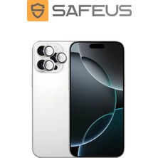 Safeus iPhone 16 Pro 9h Safir Temperli Kamera Lens Koruyucu