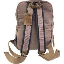 Old Cotton Cargo Kaliteli Vintage Tek Gözlü Disayn Günlük Sırt Gezi Çantası Kc Harley Bag 24 cm x 38 cm