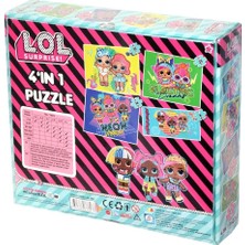 Laço Kids LOL7627 Laço Kids L.o.l. 4'ü1 Kutuda Puzzle / 6+12+16+25 Parça Puzzle