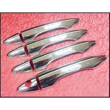 Hyundai IX35 Krom Kapı Kolu 4 Kapı 2010 Üzeri Uyumlu  Paslanmaz Çelik