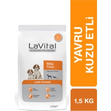 Mini Puppy Küçük Irk Kuzulu Yavru Köpek Maması 1,5kg - 3 Adet