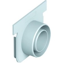 Maxiflow Drenaj Kanal Tapa 130MM Ø50 125*75MM Erkek Byz