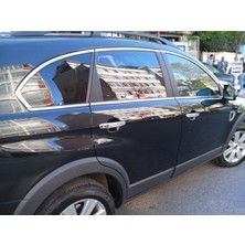 Chevrolet Captiva Krom Cam Üst Çıtası Aksesuarı 6 Parça