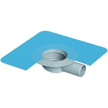 MaxiFlow Sifon Alt Gövde Ø70 79*180MM Teks.membranlı Yan