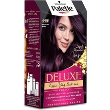 Deluxe Saç Boyası 4 99 Patlıcan Moru