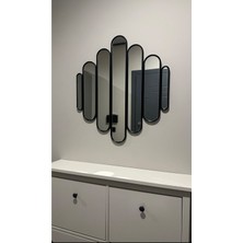 Mks Design 73X80 Konsol Aynası / Lüks Ayna / Dekor Aynası / Salon Aynası / Çerçeveli Duvar Aynası